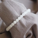 Natural Quartzite Jade 6MM Ball Bead Bracelet Ladies Boutique Jewelry Gift