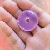 Natural Quartzite Peace-buckle Jade Pendant Lucky Exorcise Auspicious Amulet