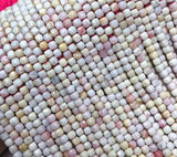 Natural Queen Shell Faceted Cube Beads for Bracelet Making