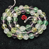 Rainbow Crystal Diamond Cut Loose Beads for Jewelry Making