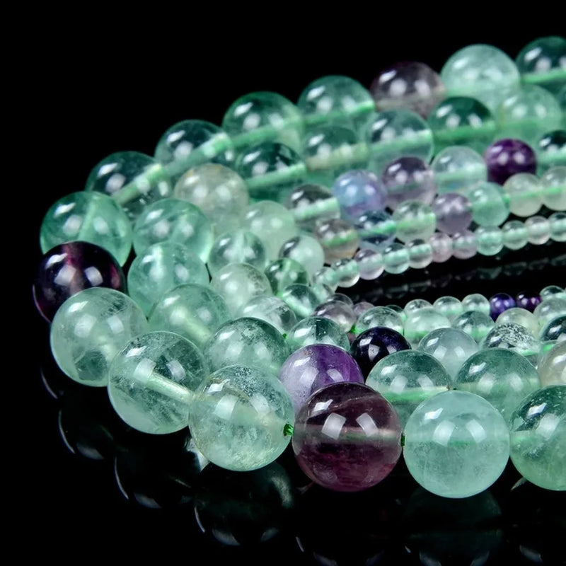 Rainbow Fluorite AA Round 4MM 6MM 8MM 10MM 12MM Loose Beads