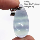 Rainbow Fluorite Quartz Pendant Jewelry for Men Women Luck Gift Crystal Stone