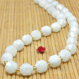 Natural Rainbow Moonstone Faceted Double Terminated Point Loose Beads