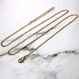 Rainbow Stone Necklace Quartz Pendant Full Wire Wrap 18inch Chain