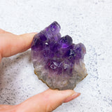 Raw Amethyst Geode Cluster Purple Crystal Quartz Stone Wand Point Energy Healing