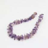 Raw Amethysts Tumbled Nugget Beads Center Drilled Chips