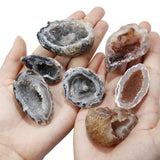 Raw Healing Crystal Druzy Geode Agate Mineral Gemstone Specimen