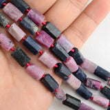 Raw Ruby Sapphire Nugget Necklace Bracelet Beads