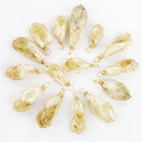 Raw Ore Amethysts Necklace Pendants Women Charms Making Jewelry