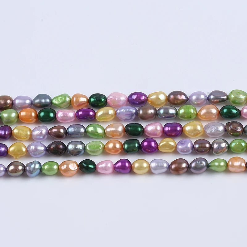 6-7mm Natural Pearl Strand for Necklace Making