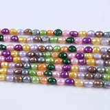 6-7mm Natural Pearl Strand for Necklace Making