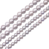 6-10mm Natural Freshwater Grey Pearl Beads for Jewelry Making