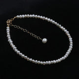 Real Freshwater Pearl Chain Anklets for Women Pearl Ankle Bracelet