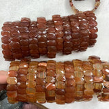 Natural Red Agate 10x14mm Gemstone Bracelet for Women and Men