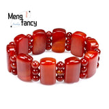 Red Agate Bracelet Charms Fine Jewelry Women Men Decorations Souvenir Gift