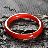 Red Agate Chalcedony Bracelet Charms Fine Jewelry Bangle