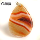 Natural Red Agate Pendant for Women