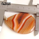 Natural Red Agate Pendant for Women