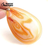 Red Agate Crystal Pendant Necklace for Women