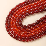 Red Agate Water Drop Beads for Jewelry Making