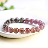 Natural Red Auralite 23 Cacoxenite Clear Round Beads Bracelet 7mm 8mm 9mm Canada
