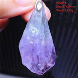Natural Red Auralite 23 Purple Cacoxenite Pendant Rutilated Necklace