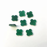 Natural Red Carnelain Clover 14mm Lucky Flower Bead 10pcs