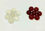 Natural Red Carnelian 12mm Round Cabochons 5pcs/lot