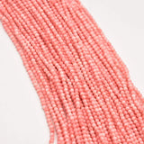 Red Coral Bead Irregular Round Loose Stone Beads Jewelry Making DIY Craft