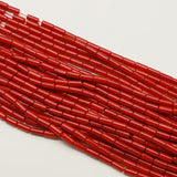 Red Coral Bead Irregular Round Loose Stone Beads Jewelry Making DIY Craft