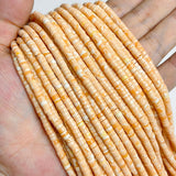 Red Pink Angelite Stone Beads Rondelle Round Abacus Spacer Beads