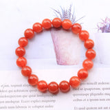Red Rabbit Rutilated Quartz Crystal Bracelet 7-9mm Round Beads AAAAAA