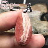 Red Rhodochrosite Pendant Jewelry Luck Crystal Beauty Stone AAAAA