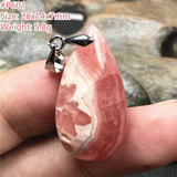 Red Rhodochrosite Pendant Jewelry Luck Crystal Beauty Stone AAAAA