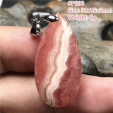 Red Rhodochrosite Pendant Jewelry Luck Crystal Beauty Stone AAAAA