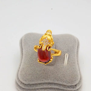 Red Agate Bracelet Ring Pendant for Protection and Wealth