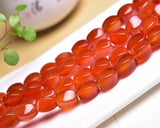 Red Agate Stone Bracelet 8X12mm Energy Magnetic Field Jewelry