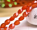 Red Agate Stone Bracelet 8X12mm Energy Magnetic Field Jewelry