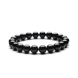 Red & Agate 8MM Round Bead Bracelet Boutique Jewelry Gift