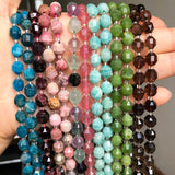 Natural Rhodonite Canada Jades Quartz Apatite Amazonite Stone Beads