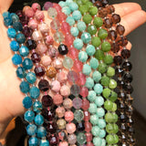 Natural Rhodonite Canada Jades Quartz Apatite Amazonite Stone Beads