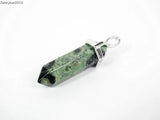 Rhyolite Gems Stones Hexagonal Pointed Pendant Beads Necklace Earrings