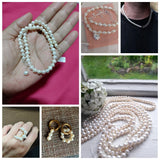 Freshwater Pearl Cultured Baroque Pearls Jewelry Making DIY Craft