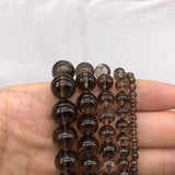 Natural Smoky Quartz Round Beads 4-12mm Brown Spacer Beads