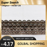 Natural Smoky Quartz Round Beads 4-12mm Brown Spacer Beads