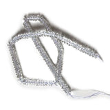 Rock Quartz Beads Faceted Rondelle Clear Crystal Loose Beads