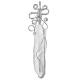 Quartz Point Pendant Wire Wrapped Rough Stone Charms