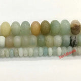 Amazonite Stone Spacer Beads for Jewelry Making 15inches