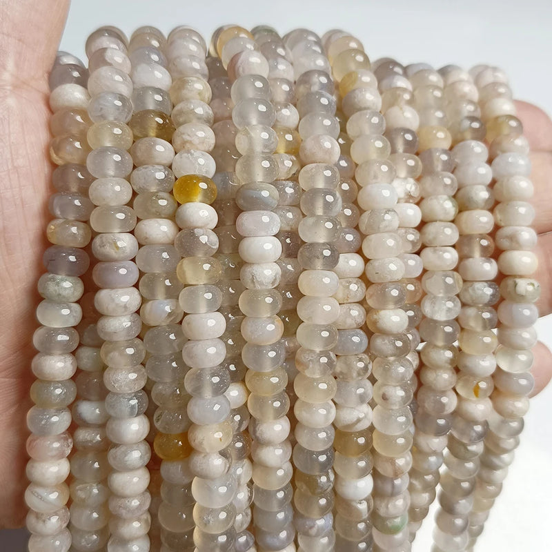 Cherry Blossom Agates Loose Stone Beads for Jewelry Making