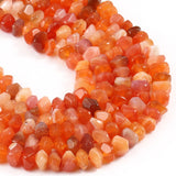 6x11mm Spacer Stone Beads Pink Opal Lapis Lazuli Tiger Eye Quartzs DIY